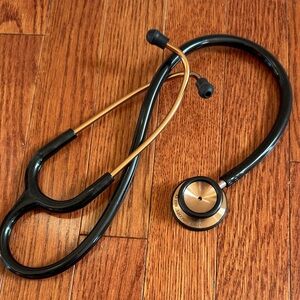 Black and Gold Stethoscope